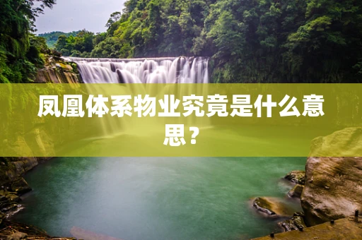 凤凰体系物业究竟是什么意思？