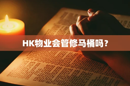 HK物业会管修马桶吗？