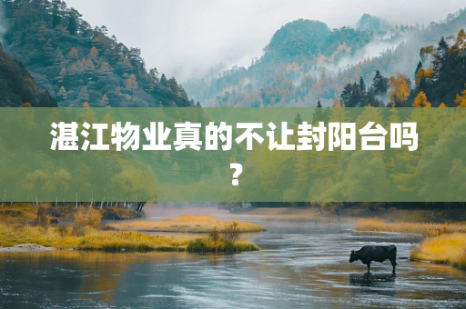 湛江物业真的不让封阳台吗？