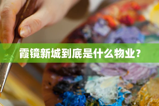 霞镜新城到底是什么物业？
