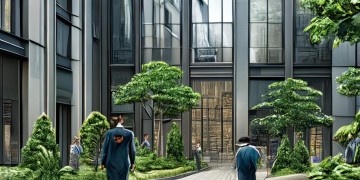什么样的企业既有服务员又有物业管理呢？