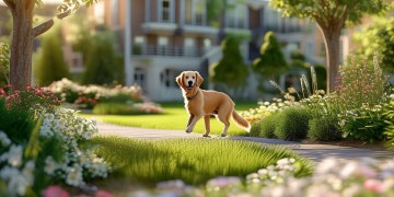 物业会允许业主养金毛犬吗？