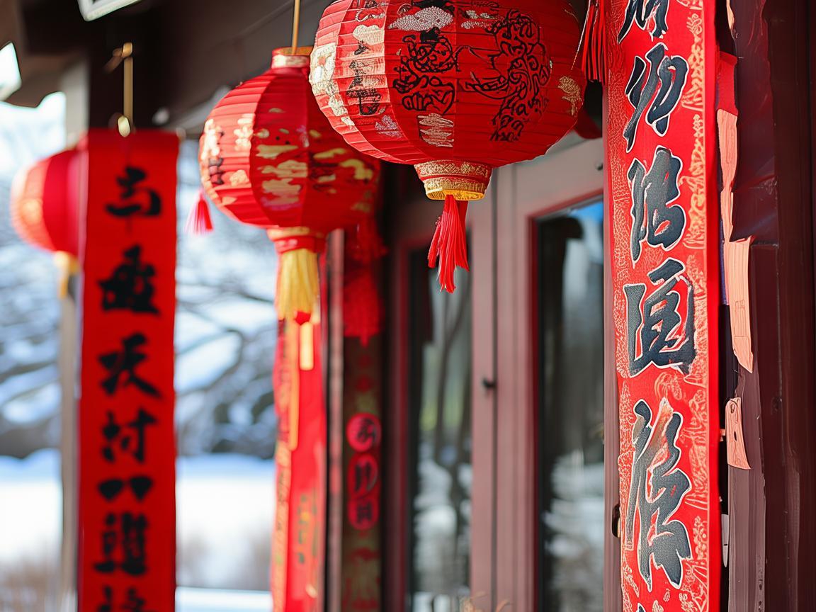 物业春节门口挂什么对联合适呢？