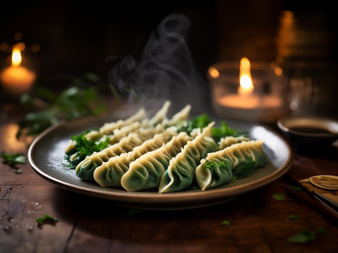 物业送的荠菜水饺该叫什么？