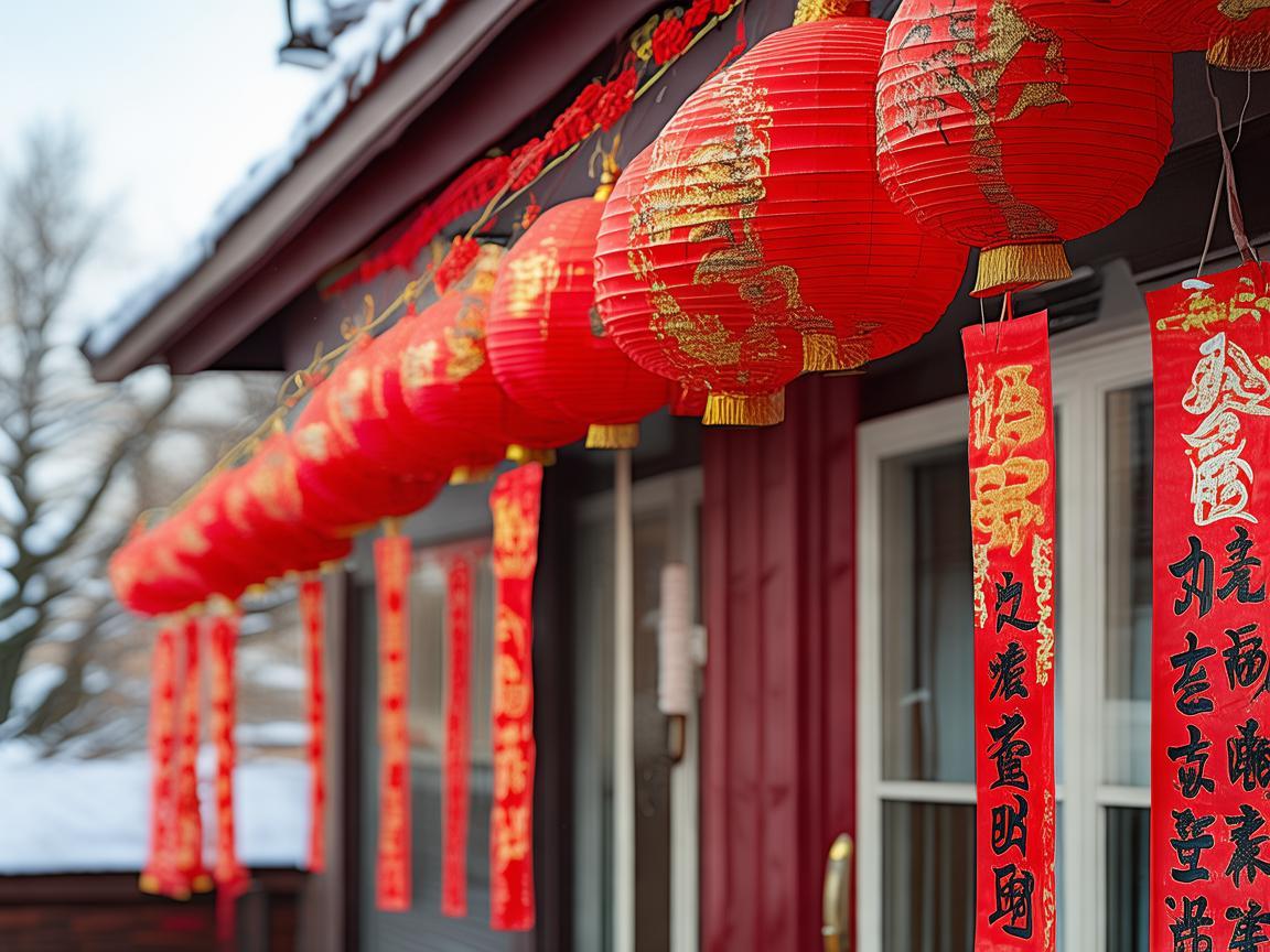 物业春节门口挂什么对联合适呢？